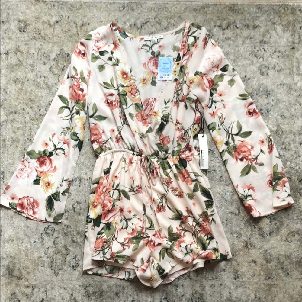 NWT Floral Romper